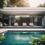 Piscine fond mobile